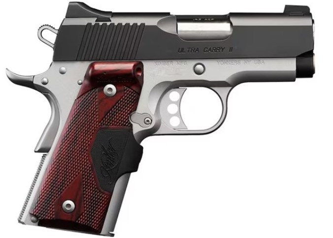 KIMBER ULTRA CARRY II TWO-TONE LG 1911 .45 ACP 5IN BARREL 7RD 3200391 - Taurus Savings